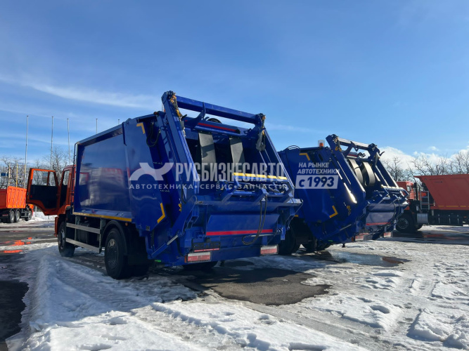 Купить KAT-16S на шасси КАМАЗ 53605-773950-48 (ТКМ-421) Мусоровоз задн. загрузка, портал в компании Русбизнесавто - изображение 3