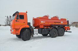 АТЗ-12 КАМАЗ-43118 (12м3, 2 отс., насос СШН-50-600, УВТ-ППО-40, мод. 56167)