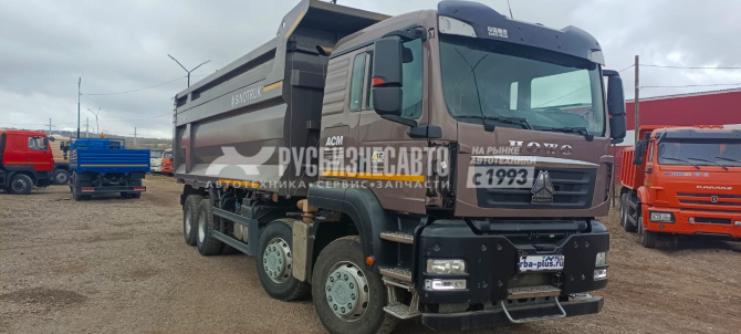 Купить Самосвал HOWO T5G 8x4 б/у (2024г., 128 102 км.)(9157) в компании Русбизнесавто - изображение 0