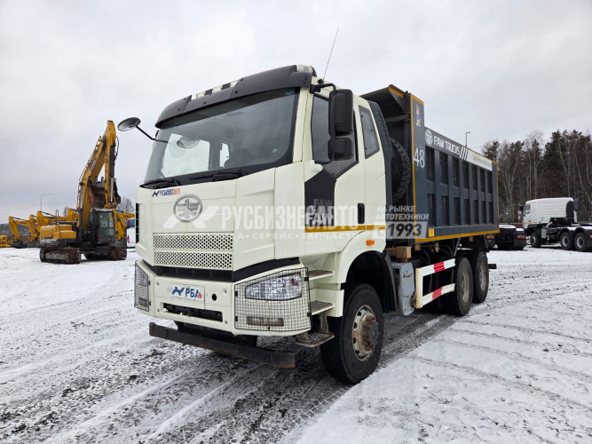 Купить Самосвал FAW J6 (6x6) б/у (2023 г., 78 246 км) (0310) в компании Русбизнесавто - изображение 2