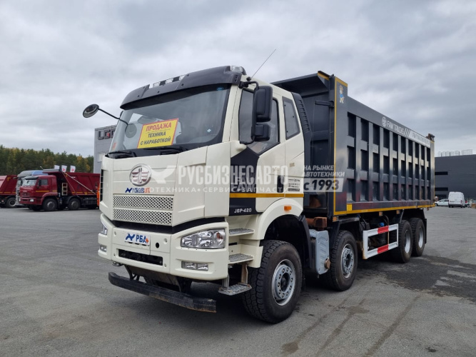 Купить Самосвал FAW J6 (8х4) 34м3 б/у (2022 г., 33 976км)(3416) в компании Русбизнесавто - изображение 0