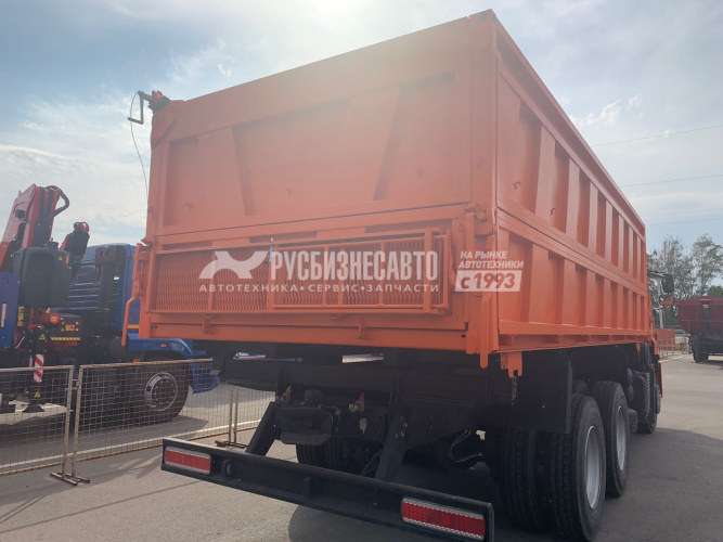 Купить ПЛАНЕТА 552900 на КАМАЗ 65115-3094-48, самосвал 2-х сторонний, борт 6100*2420*1500, V=22,1м3 в компании Русбизнесавто - изображение 1