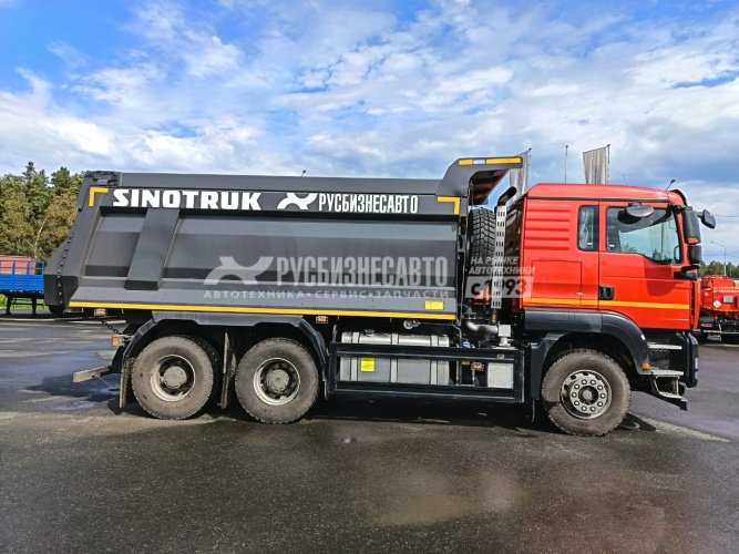 Купить Самосвал SITRAK C7H 6x4 ( ZZ3256V384ME ) / 5.2*2.3*1.5+0,2 / 18-20 м3 / наклон (2025) в компании Русбизнесавто - изображение 3