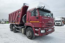 КАМАЗ 6520-7080-49 (В5) самосвал Евро 5 К4140 б/у (2024 г.в.,9 015 км.)(4115)