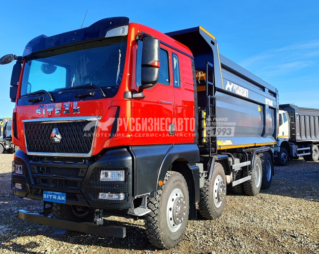 Купить Самосвал SITRAK C7H MAX 8x4 ( ZZ3316V306ME ) / 6.5*2.3*1.5+0.5 / 23-30 м3 / прямой / R24 в компании Русбизнесавто - изображение 0