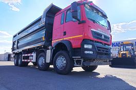 Самосвал HOWO T5G 8x4 б/у (2023г., 67 000 км.) (8208) - новая резина