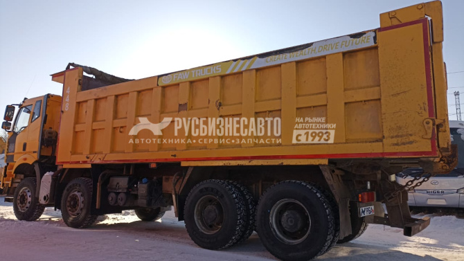 Купить Самосвал  FAW J6  (8x4)  б/у (2021 г. 73500 км) в компании Русбизнесавто - изображение 0