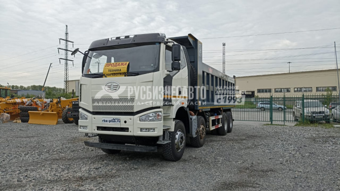 Купить Самосвал FAW J6 (8x4) б/у (2022 г., 26 080 км) в компании Русбизнесавто - изображение 5