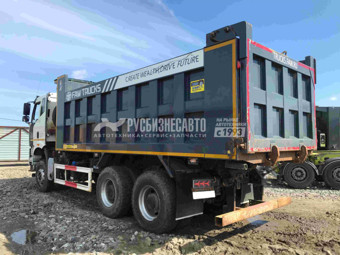 Купить Самосвал FAW J6 6х4 б/у (2022 г.в., 56 829 км) (9618) в компании Русбизнесавто - изображение 4
