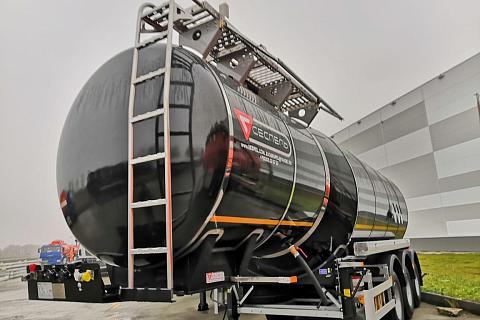 Полуприцеп-цистерна SF3B28 (964871, термос. ЛКП)