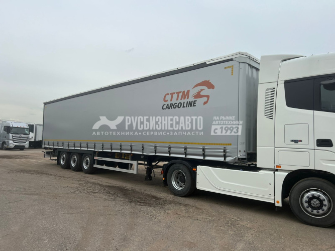 Купить Полуприцеп ЦТТМ 932200, шторный,V= 92 м3, CCУ 1150, L=13,6м. б/у (2023 г.)(0749) в компании Русбизнесавто - изображение 0