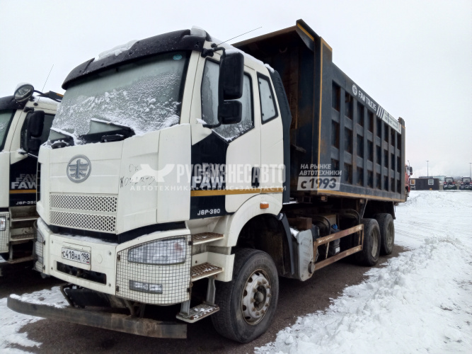 Купить Самосвал FAW J6 (6x4) б/у (2023 г.в. 34 256 км.)(4897) - Сбер комиссия - Бронь Сбер. в компании Русбизнесавто - изображение 2