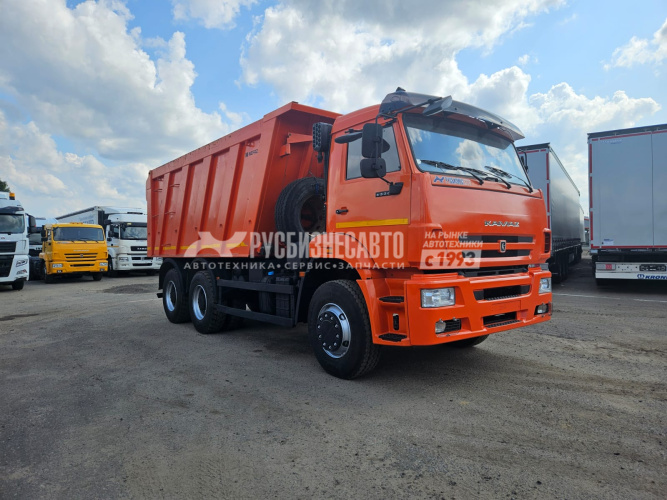 Купить КАМАЗ 6520-53 самосвал б/у (2021 г., 105 529 км.)(2012) в компании Русбизнесавто - изображение 2