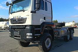 Тягач HOWO T5G 6x6 ( ZZ4407V395GE1 ) / без АДР с КОМ / 14.00R20 односкат