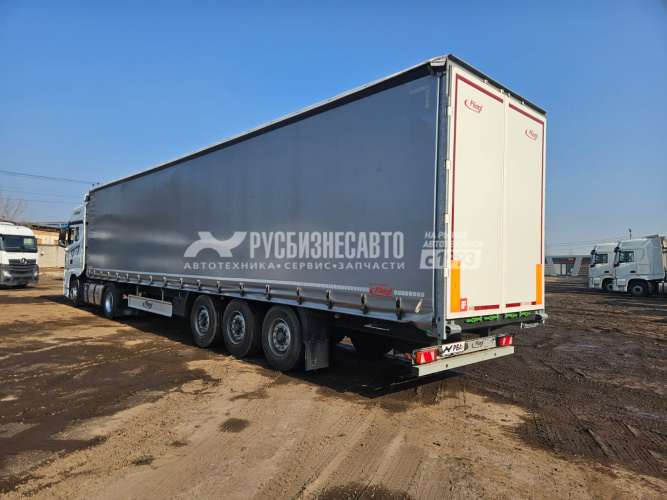 Купить FLIEGL SDS 350,ПОЛУПРИЦЕП (штора, ворота) V= 92 м3, CCУ 1150, L=13,6м. с кониками б/у (2024г.в.)5164 в компании Русбизнесавто - изображение 5