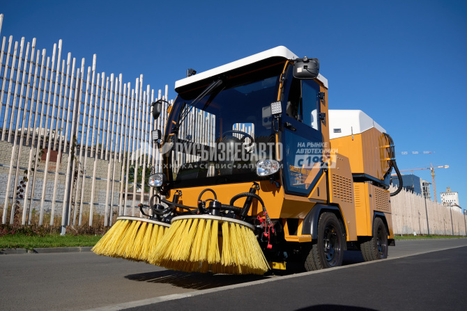 Купить Универсальная подметальная машина «SWEEPER» ММК-2000 (пылесос, объем бункера для смета 2 куб/м) в компании Русбизнесавто - изображение 6