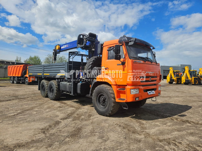 Купить КМУ КАМАЗ 43118 (6х6) + DONG YANG SS1956 б/у (2022г., 28 213 км., 3091 м.ч.) (8080) в компании Русбизнесавто - изображение 0