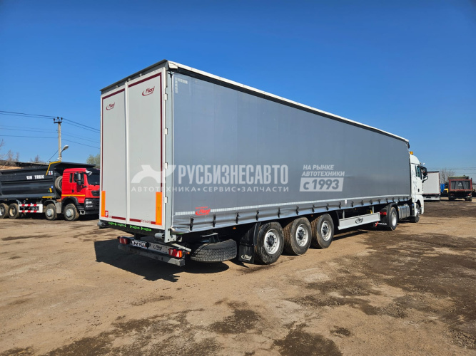 Купить FLIEGL SDS 350,ПОЛУПРИЦЕП (штора, ворота, коники) V= 92 м3, CCУ 1150, L=13,6м. б/у (2024г.)(4961) в компании Русбизнесавто - изображение 4