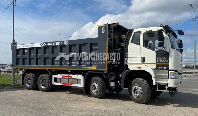 Купить FAW Самосвал 3310 (8х4) c П-образным кузовом Tianma 26м3 в компании Русбизнесавто - изображение 0
