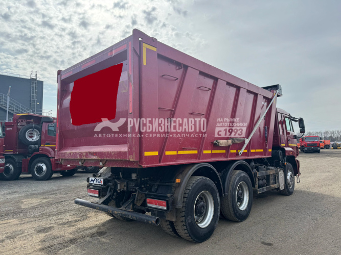 Купить КАМАЗ 6520-B5 самосвал б/у ДВС Cummins (2023 г.в. 28 418 км.)(7289) в компании Русбизнесавто - изображение 10