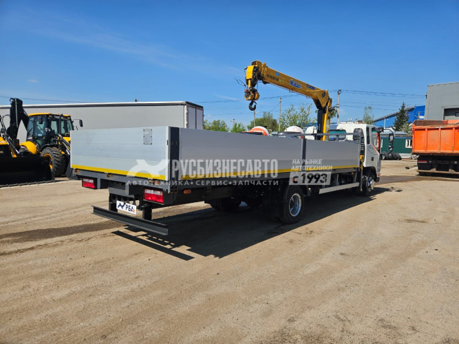 Купить КМУ JAC N90 (4х2) с XCMG SQS 68-4 б/у (2023г. 34 678 км; 148 м/ч)(0063) в компании Русбизнесавто - изображение 4
