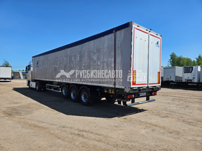 Купить ТОНАР SDP3-89 (95894) п/п 14,1м, сдвиж. пол, Al кузов, V-89м3, ССУ1150 б/у (2023 г. )(1791) в компании Русбизнесавто - изображение 6