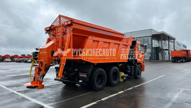 Купить СДК-65115К (КДМ) на базе самосвала КАМАЗ 65115(ПС+ЩС+ПМ+ПО) (возможна разукомплектация ПС/ПМ) в компании Русбизнесавто - изображение 8