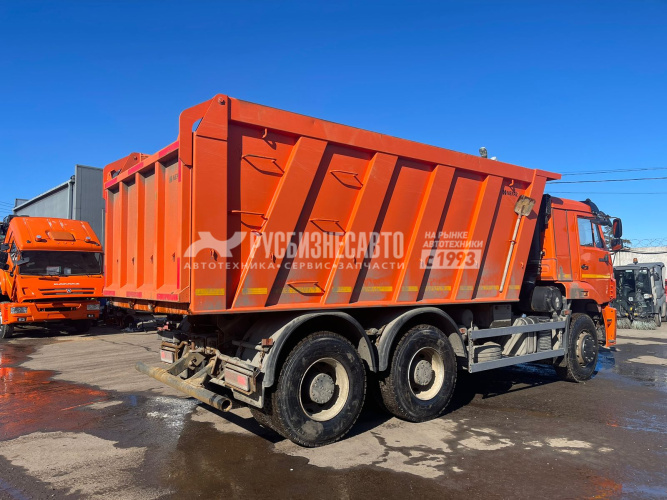 Купить КАМАЗ 6520-53 самосвал б/у (2022 г., 30 506км.)(9434) новая резина в компании Русбизнесавто - изображение 2