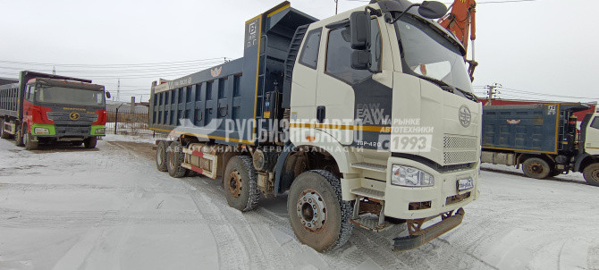 Купить Самосвал FAW J6 (8х4) б/у (2022 г., 58 700км) (3062) Сбер комиссия  в компании Русбизнесавто - изображение 1