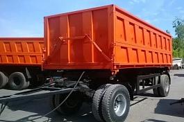 ПЛАНЕТА 852900 прицеп самосвальный 2-х осный + тент+намат.устр-во+балкон