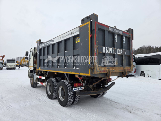 Купить Самосвал FAW J6 (6x6) б/у (2023 г.,67 965 км) (0324) в компании Русбизнесавто - изображение 10
