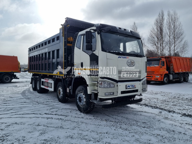 Купить Самосвал FAW J6 (8x4) ПЖД, сухой фен б/у (2023 г., 55 860 км.) (1184) в компании Русбизнесавто - изображение 4