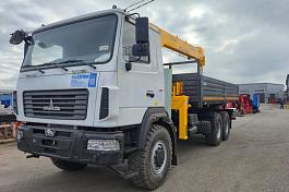 КМУ МАЗ 630226-5575-060 (Евро-5) + SOOSAN SCS746L верх.упр. + борт сталь 6,2м.