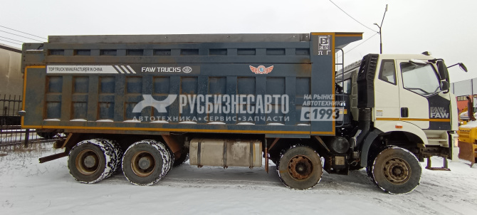 Купить Cамосвал FAW J6 (8х4) б/у (2022 г., 161 149 км) (8777) Сбер комиссия  в компании Русбизнесавто - изображение 2