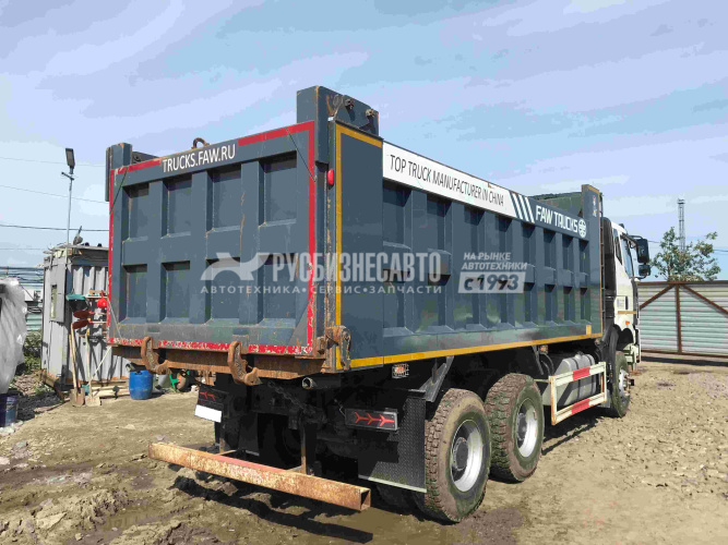 Купить Самосвал FAW J6 6х4 б/у (2022 г.в., 56 829 км) (9618) в компании Русбизнесавто - изображение 6