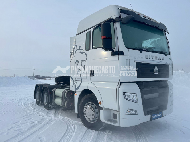 Купить Тягач SITRAK C7H 6x4 ( ZZ4256V384HE1C ) / без АДР и КОМ / КПГ / CNG (сжат.метан) / МКПП в компании Русбизнесавто - изображение 1