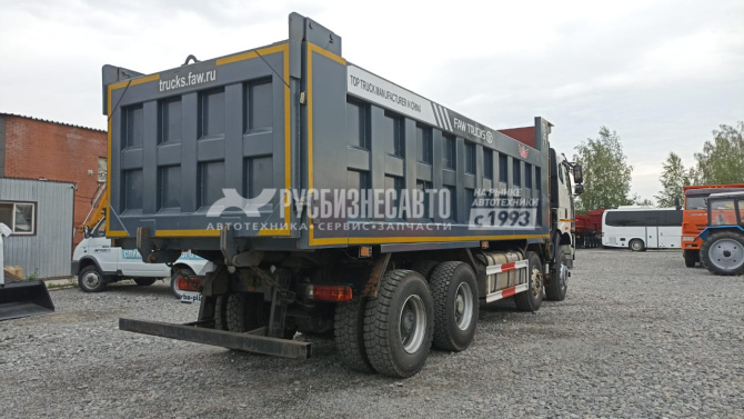 Купить Самосвал FAW J6 (8x4) б/у (2022 г., 21 048 км) в компании Русбизнесавто - изображение 3