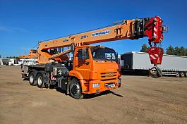 КС-55713-1К-3 автокран (Камаз 65115) б/у (2021 г.в. 29 353 км, 4 184 м/ч)(5832)