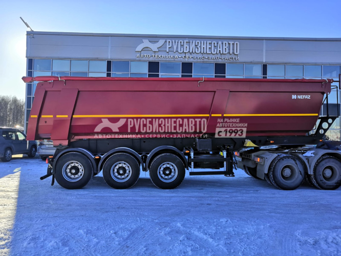 Купить НЕФАЗ 9509-16-30 п/п самосвальный, кузов - овал, б/у (2021г) (1118) - Без наработки. в компании Русбизнесавто - изображение 0