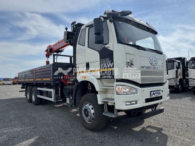 Купить КМУ FAW (6х4) + KANGLIM KS2056H б/у (2023г.в. 3 863 км. 29 м/ч)(0279) НОВЫЙ !!! в компании Русбизнесавто - изображение 0