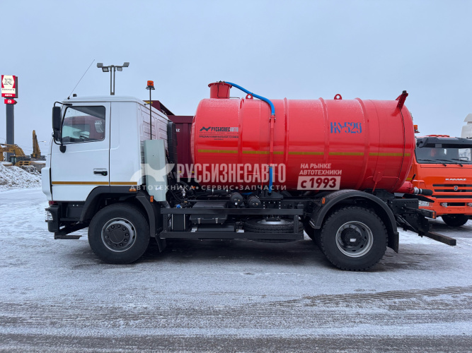 Купить КО-529-16 на шасси МАЗ 534025-585-013 вакуумная машина 11 м3 в компании Русбизнесавто - изображение 3