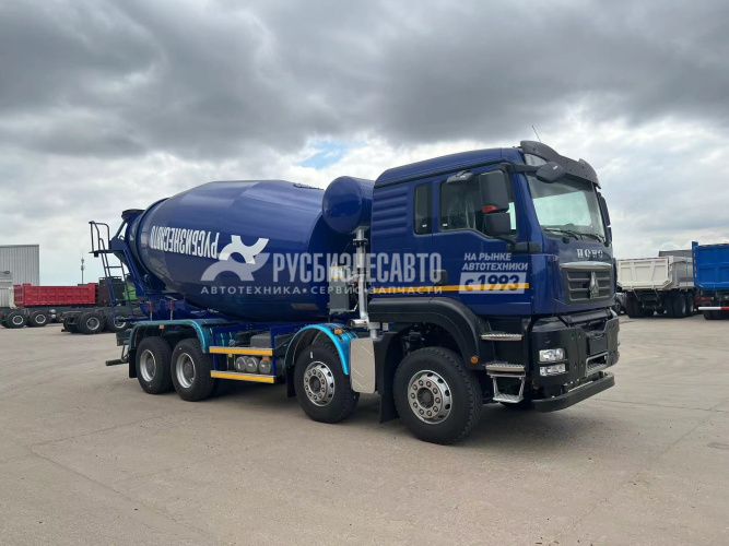 Купить Автобетоносмеситель на шасси HOWO T5G 8x4 (ZZ5317GJBV326GE1) 14м3_КБ3200мм в компании Русбизнесавто - изображение 2