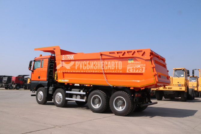 Купить Самосвал SITRAK C7H MAX 8x4 ( ZZ3316V306ME ) / 6.3*2.3*1.65 / 24 м3 / скальный / R 22.5 в компании Русбизнесавто - изображение 2