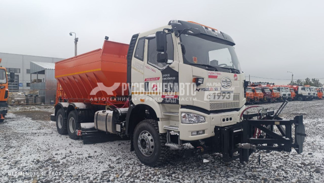 Купить 7881280 (Аналог ЭД-405) (КДМ) на базе шасси FAW с отбором мощности от ДВС (ПС 10+ПМ 12+ПО+ЩО) в компании Русбизнесавто - изображение 10