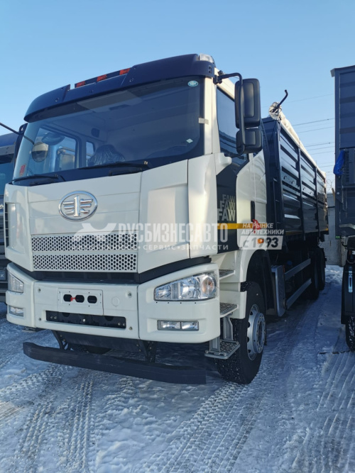 Купить FAW CA3250 Автомастер 558983-41 самосвал зерновоз 2-х сторонний 30 м.куб.6х4 в компании Русбизнесавто - изображение 1