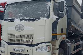 Самосвал FAW J6 (6x4) б/у (2022 г.в. 38 464 км.)(6579) - Сбер комиссия - Бронь Стариков М.О.