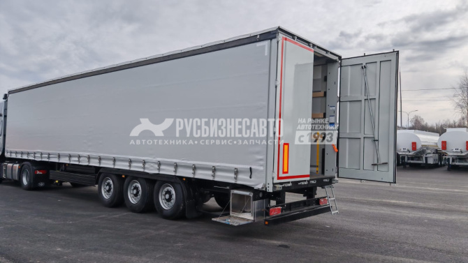 Купить CIMC SX03 Полуприцеп Шторный, 13,6 м, V=92 м3, 3 оси BPW, EBS Wabco 2S/2M в компании Русбизнесавто - изображение 9