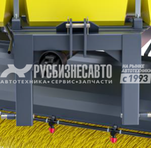 Купить МК-8 щетка коммунальная с баком 500 литров для воды (на базе МК-7) в компании Русбизнесавто - изображение 2