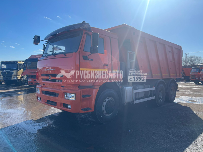 Купить КАМАЗ 6520-53 самосвал б/у (2022 г., 30 506км.)(9434) новая резина в компании Русбизнесавто - изображение 0