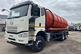 МВ-19-FAW-3250 (6х6, шасси 4800) (вакуумная машина, 19 м3, насос КО-510, СПЕКТР)